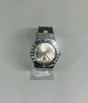 复古 Swatch Irony FANCY ME 黑色 YLS430C 女士手表 — 第 1/4 张图片