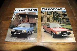 Collection of five Peugeot Talbot range 1982-84 Brochures - Picture 1 of 5