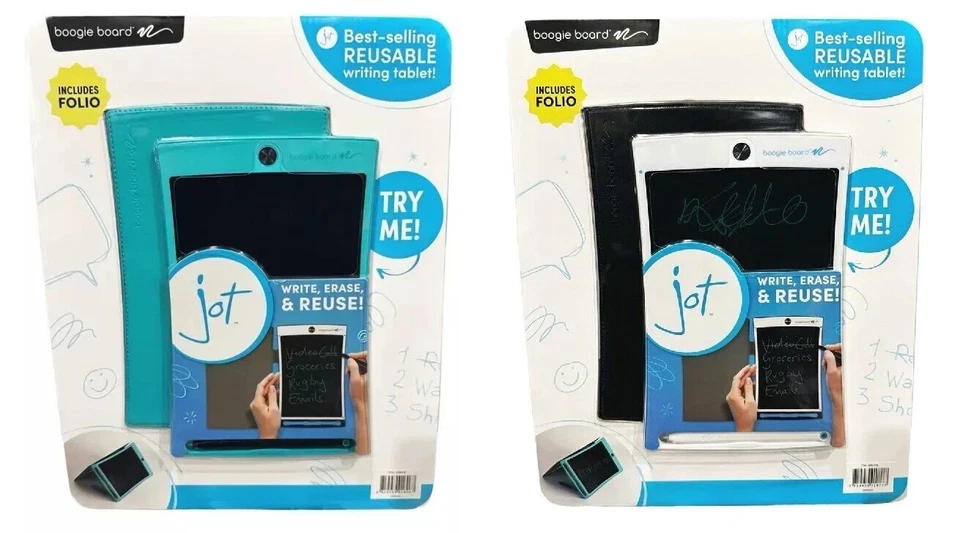 Boogie Board Jot with Folio and Stylus Writing Tablet Drawing Board-Brand New  - Image 1 of 1