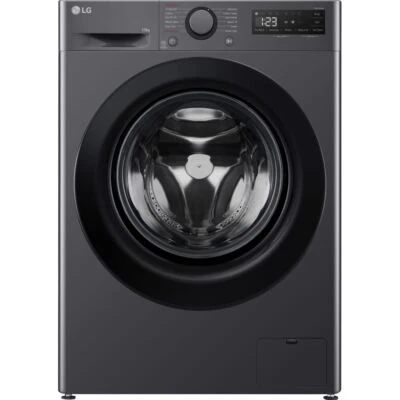 LG F4Y510GBLN1 10Kg Washing Machine Slate Grey 1400 RPM A Rated - Image 1 of 4