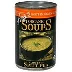 4x Amy's Organic Light Sodium Low Fat Split Pea Soup BB 02/24