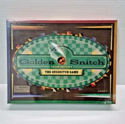 Harry Potter The Quidditch Board Game Golden Snitch Snatcher - New and Sealed - image 1 of 4