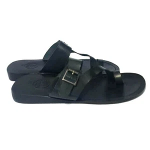 Men's Leather Sandals . Leather Sandals Men Men Sandals - Open Toes - Ring Toe - Picture 1 of 10