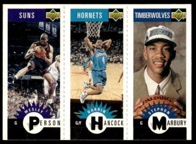 1996-97 Collector's Choice #M156/M98/M140 Person / Hancock / Stephon Marbury - Image 1 of 2