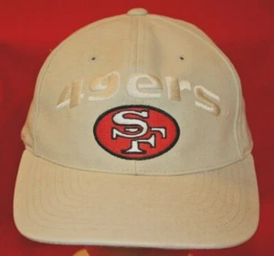 Mütze Kappe SF 49ERS Fußballteam verstellbarer Riemen gesticktes Logo Vintage 010 - Bild 1 von 8