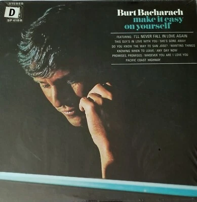 BURT BACHARACH SEALED MAKE IT EASY YOURSELF LP A&M RECORDS JAZZ ROCK 1969 12" - Image 1 of 4