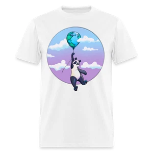 Earth Day Panda Climate Change Conservationist Unisex T-Shirt - Picture 1 of 9