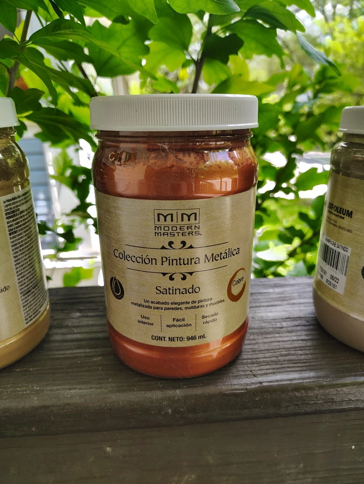 Pintura metálica Modern Masters 4 x 30 oz. Oferta a granel CHAMPAGNE BRONCE PERLA ETC Foto 1 de 1