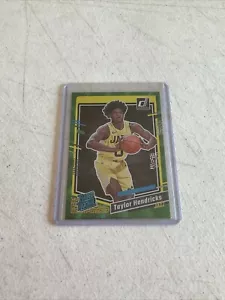 Taylor Hendricks Donruss Green Laser Rookie 2023-24 - Foto 1 di 2