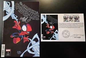 The Amazing Spider-Man (2022) #1 Young Variant SIGNED by Skottie Young Notarized - Picture 1 of 10
