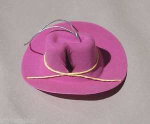 Air freshener western cowboy hat rose pink Summer Breeze scented NEW cowgirl - Picture 1 of 4