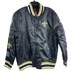 Men’s Brand New Size L Large New Orleans Saints Starter Fashion Era Jacket NFL - Picture 1 of 9