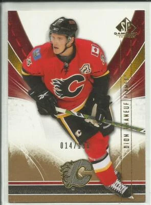 2009-10 SP Game Used Edition Gold #17 Dion Phaneuf 014/100 Calgary Flames - Image 1 of 2