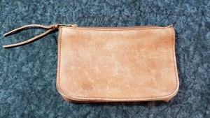 Madewell the simple pouch belt bag Fanny pack leather cognac (No Belt) - Picture 1 of 3