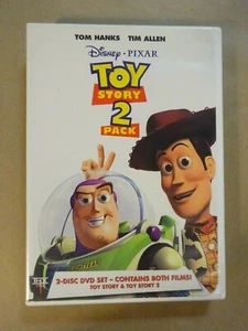 DISNEY Authentic TOY STORY 2 PACK 2-Disc DVD Set - 2 Films - Used & Works - Picture 1 of 10