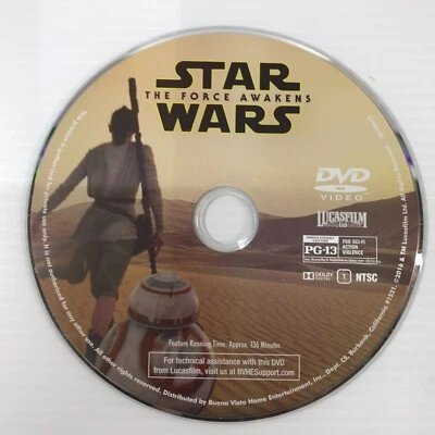 Star Wars : The Force Awakens - Loose DVD - Image 1 of 3