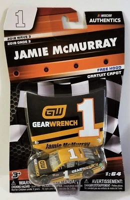 Llave de engranajes Camaro Wave 3 NASCAR Authentics #1 2018 Jamie McMurray escala 1:64 Foto 1 de 2