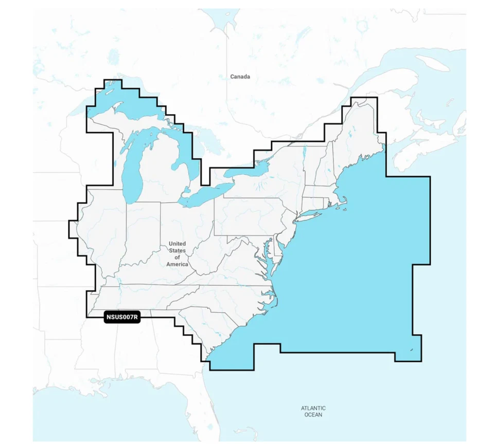 Garmin Navionics Plus Eastern US microSD Card 010-C1291-20 - Image 1 of 1