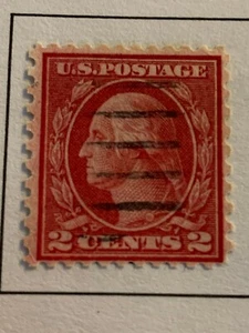 1919 2-Cent Red George Washington President U.S. POSTAGE STAMP RARE  - Picture 1 of 1