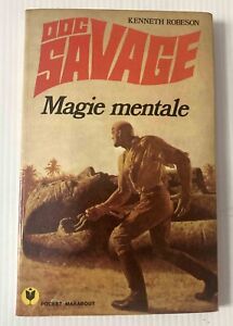 Doc Savage MAGIE MENTALE Jim Bana Robeson Mental Wizard Français Marabout rare