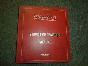 1987 88 89 1990 Saab Todos los Modelos Técnico Servicio Información Boletines - Imagen 1 de 12
