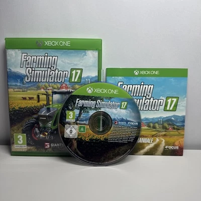 FARMING SIMULATOR 17 - XBOX ONE FOCUS ITALIANO COMPLETO OTTIME CONDIZIONI - Immagine 1 di 3