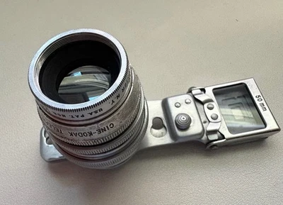 Teleobjetivo Cine Kodak 3" F4.5 con montaje y buscador Foto 1 de 4