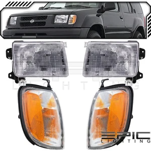 Combo Halogen 4-Piece fits NISSAN 98-00 FRONTIER 00-01 XTERRA - Picture 1 of 3
