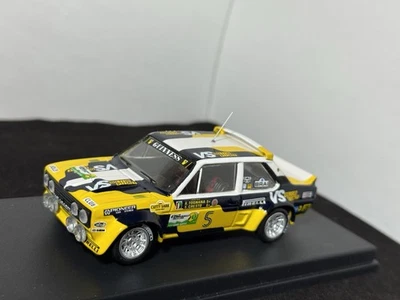 FIAT 131 ABARTH VS OLIO FIAT #5 T.TOGNANA-S.CRESTO RALLY DELLA LANA 1981 Tk 1:43 - Immagine 1 di 4