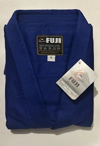 Fuji Single Weave Judo Gi Uniform & Training Gi for Judo- Blue Size 6 - Picture 1 of 8