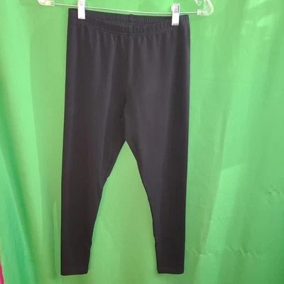 2381) Новый без ЯРЛЫКОВ JILL x-маленький миниатюрный черный Pima лодыжки леггинсы хлопок новый - Изображение 1 из 4