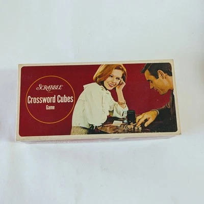 1968 game Scrabble crossword cubes - Image 1 of 4