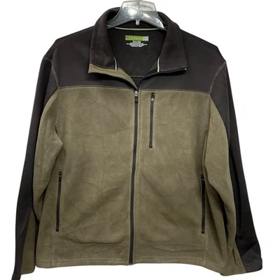 Chaqueta Abrigo Tek Gear Para Hombre Talla XL Forrada de Vellón Bolsillos con Cremallera Completa Ojales en Yugo Foto 1 de 4