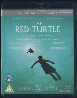 The Red Turtle (Bluray & DVD 2017) Studio Ghibli presents animated fantasy drama - Image 1 of 4