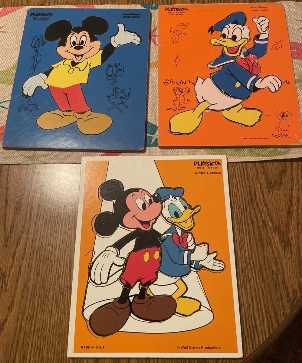 Walt Disney Mickey Mouse パズル ディズニー　ビンテージ Walt Disney Mickey Mouse パズル ディズニー ビンテージ