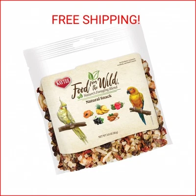 Kaytee Food From The Wild Natural Snack Food Treats For Pet Birds, 3 oz