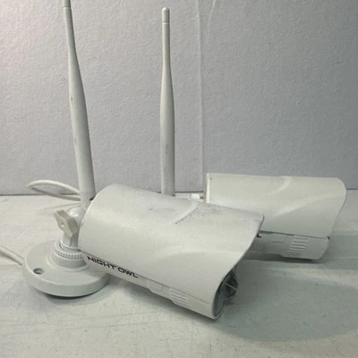 Lote de 2 Night Owl WCM-C20W-BU-JUN (encendido) sin probar como está - cámaras de seguridad Foto 1 de 4