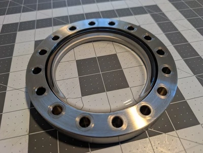 Viewport de vidrio, 6" plano, MDC Foto 1 de 3