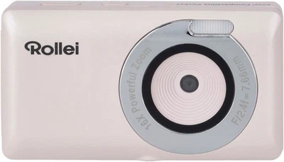 ROLLEI Kompaktkamera Compactline Pocket 50MP 16x digitaler Zoom pink B-WARE - Bild 1 von 3