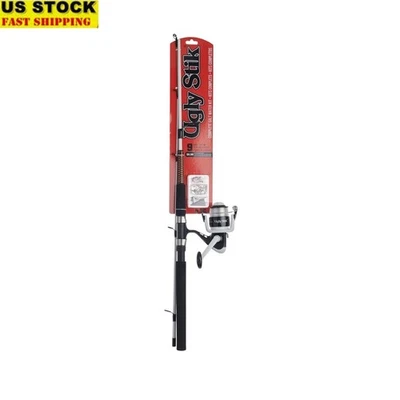 Combo de carrete de caña de pescar de agua salada 7 pies kit giratorio mediano pesado aparejos tamaño 50 EE. UU. Foto 1 de 4