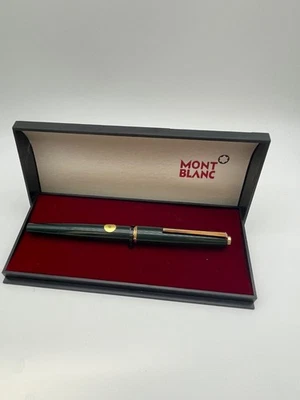 Pluma Estilográfica Mont Blanc Oro 750 K18 Nuevo en Caja Usada Foto 1 de 4