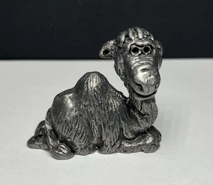 Pewter Miniature Camel Figurine Vintage Metal * Michael Rucker - Picture 1 of 7