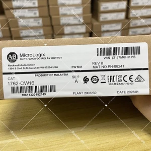 New AB 1762-OW16 SER B MicroLogix PLC Output Module 1762OW16 Factory Sealed - Picture 1 of 6