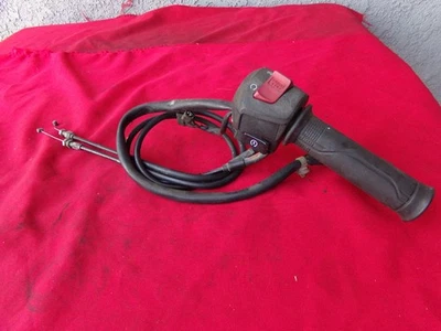 HONDA CBR250R THROTTLE SWITCH W/ CABLES 2011-2013 OEM NICE Foto 1 de 2