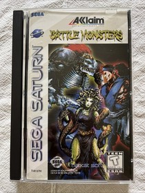 Battle Monsters (Sega Saturn, 1996) CIB Complete W/Manual + Reg Card
