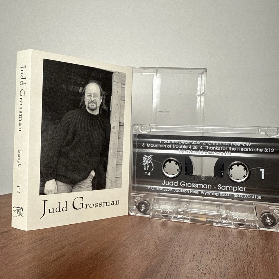 Judd Grossman • Sampler EP T-4 ‘95 Jackson Hole, Wyoming 4 Trx HTF NM+ SINGED - Image 1 of 4