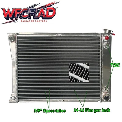 AT Radiator Fit 1985-1993 Chevrolet G10 G20 G30 C10 C20 GMC G2500/G1500 4.3L V6 - Image 1 of 4