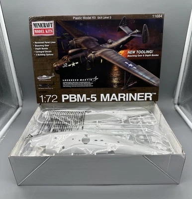 Minicraft 1:72 PBM-5 MARINER Nightmare Tokyo Bay Model Kit 11684 Lockheed - Image 1 of 4