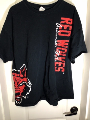 Arkansas State Red Wolves Black Red 2XL T-Shirt Cover
