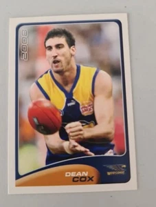 2008 HERALD SUN WEST COAST EAGLES DEAN COX COMMON #171 CARD AFL SELECT - Picture 1 of 2
